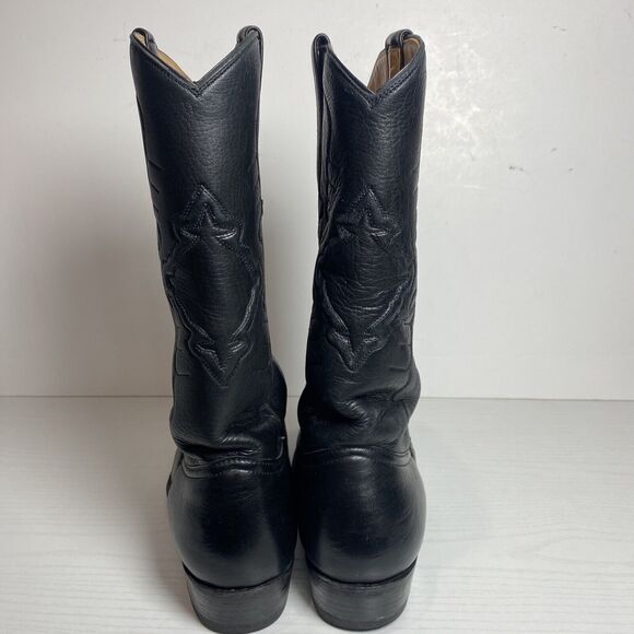 Gavel‎ Santino Bullhide Cowboy Boots Black Mens Size 8 main image 3